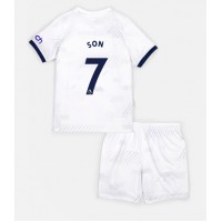 Tottenham Hotspur Son Heung-min #7 Heimtrikotsatz Kinder 2023-24 Kurzarm (+ Kurze Hosen)